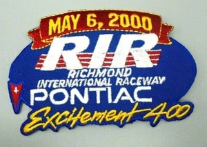 Pontiac Excitement 400 NASCAR Winston Cup RIR Patch 3 3/4" x 2 1/2" Brand New - Picture 1 of 2