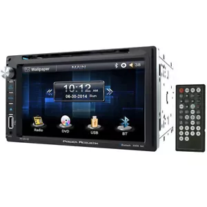 Power Acoustik PD-651B | 6.5 Inch Double Din Touchscreen Head Unit Car Radio - Picture 1 of 4