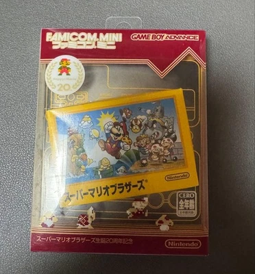 Super Mario Bros 20th Anniv GBA Famicom Mini Japan Used Video Game Japan GF - Image 1 of 4