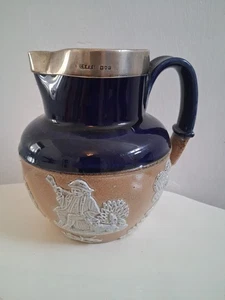 Vintage Royal Doulton Lambeth Stoneware Jug hallmarked blue - Picture 1 of 5
