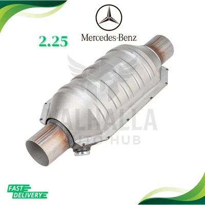 Fit for All Mercedes C-Class Car Catalytic Converter 2.25” Exhaust EPA Steel - Image 1 of 4