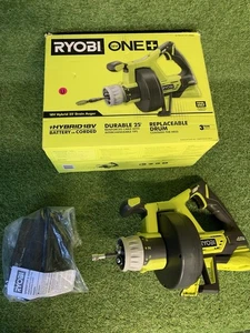 Barrena de drenaje híbrida Ryobi P4002 ONE+ 18v (solo herramienta) viene con cable - Imagen 1 de 2