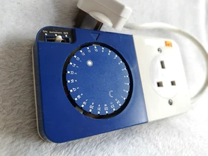Vintage Smiths SL52L Autoset De Luxe 24H Plug-In Timer | Tested & Working - Picture 1 of 7