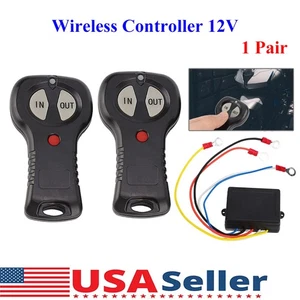 For Badlands Wireless Winch Remote 1Pair Wireless Controller 12V Handset Winch - Picture 1 of 10
