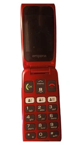 Emporia one Seniorenhandy Klapphandy - Rot - Zdjęcie 1 z 3