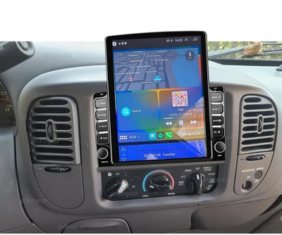 9.7英寸汽车收音机立体声适用于1997-2004年福特F150安卓15 Carplay GPS WIFI — 第 1/4 张图片