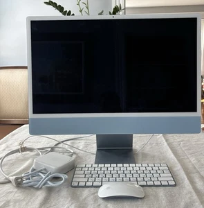 24" 2021, iMac, MGPJ3LL/A, Apple M1, 8GB, 512GB SSD, 8C, AC+ - Afbeelding 1 van 3