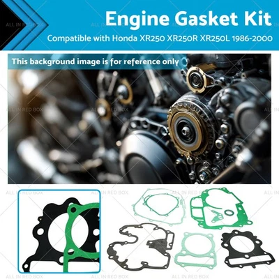 Engine Gasket Kit Suitable for Honda XR250 XR250R XR250L 1986-2000 Complete Set - Image 1 of 4