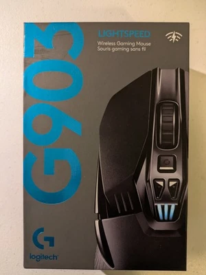 Logitech G903 Wireless Optical Gaming Mouse with RGB Lighting - Black - Image 1 of 4