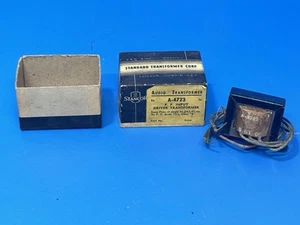 STANCOR A-4723 AUDIO P.P. INPUT DRIVER TRANSFORMER TUBE AUDIO TRANSFORMER - Picture 1 of 8