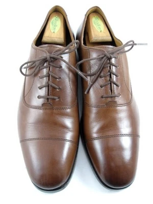 Allen Edmonds "SIENA" Men's Cap-Toe Stitch Dress Oxfords 10 D Chili (631N) - Image 1 of 4