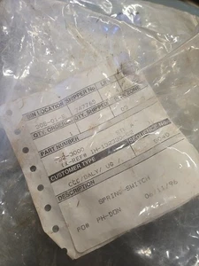 NOS CUB CADET 732-3000 IH 132330-C12 SPRING SWITCH Mower Tractor - Picture 1 of 4