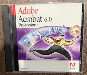 Adobe Acrobat Standard 6.0 in original case with serial - Picture 1 of 3