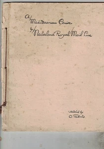 Eine Mittelmeer Kreuzfahrt von Nederland Royal Mail Line = skizziert von O. Fabres - Bild 1 von 5