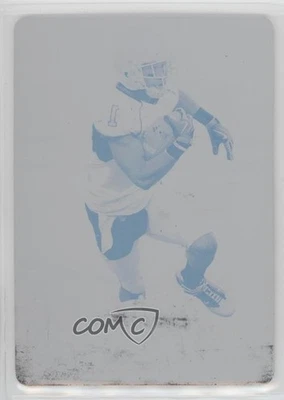 2013 Leaf Draft Matrix Printing Plate Cyan 1/1 Joseph Randle Rookie RC 1u6 - Image 1 of 3