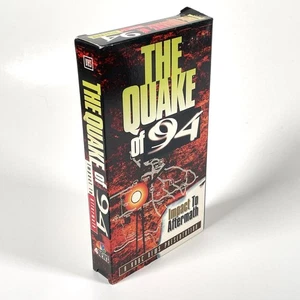 The Quake of 94 - Impact to Aftermath - KNBC News - VHS - Tested! - Picture 1 of 5
