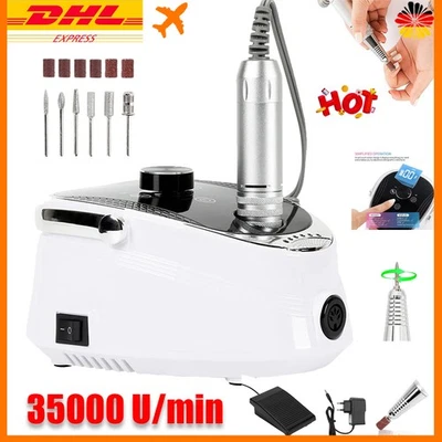 35000 U/min Profi Elektrischer Nagelfräser Maniküre/Pediküre Set Maniküre-Set - Bild 1 von 4