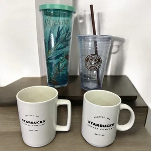 Starbucks Company Seattle, WA Est 1971 Tumblers & 14/16 oz Coffee Mugs Variety - Picture 1 of 12