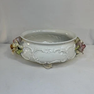 1950s Italian Capodimonte Floral  Soup Tureen - Picture 1 of 22