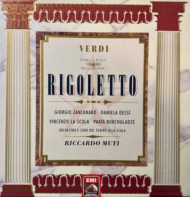 RIGOLETTO Verdi Riccardo Muti Box Set Double Vinyl 2 LP 1989 EMI 7 49605 1 - Bild 1 von 4
