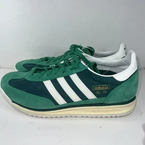 New Adidas SL 72 RS Shoes Collegiate Green Men’s Sz 9.5 Sneaker - Bild 1 von 18