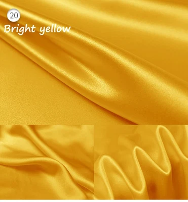 42'' Wide By Yard Stretch Silk Satin Fabric Charmeuse Soft Sleep Gown Material - Image 1 of 4