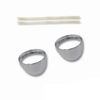 Turn signal visor for Honda VT 600 / VT 750 - pair - Bild 1 von 2