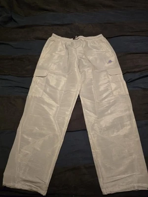 Pantalones Adidas Sun talla L tejidos forrados de malla blancos. JF6620 Foto 1 de 4