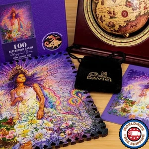 Davici Wooden puzzle “Zodiac Sign Virgo" 21 x 17 cm - 100 parts - Easy level - Picture 1 of 9