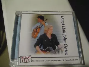 Hall and Oates INSTANT LIVE Foxwoods Casino Mashantucket, CT 9/2/2005 2 CDs NEU!! - Bild 1 von 5