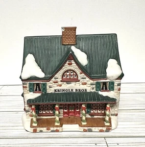 Weihnachtsdorf Emporium Nikolaus Kreis Coll. Nummeriert Thomas Kinkade - Bild 1 von 7
