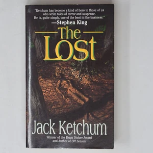 JACK KETCHUM SIGNED 1ST - The Lost 2001 (Paperbacks From Hell) - Picture 1 of 5