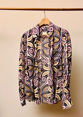 Camisa Dolce & Gabbana Vintage Tamanho GRANDE Edição Limitada Feita na Itália - Imagem 1 de 2