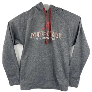 ALABAMA CRIMSON TIDE Champion Elite Mesh Lined Hoodie Mens Sz S - Picture 1 of 5