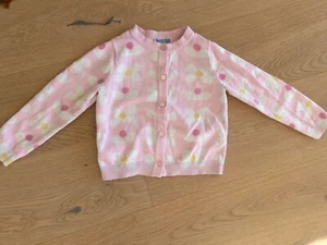 jacadi mädchen 4 Jahren Alt Rosa Strickjacke - Bild 1 von 3