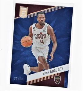 2022-23 Panini Donruss Elite Evan Mobley Azul #/99 Cleveland Cavaliers 💎 - Imagen 1 de 2