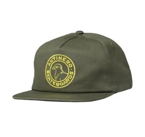 ANTI HERO SKATEBOARDS BASIC PIGEON SNAPBACK CAP Adjustable Size - Olive - Picture 1 of 1