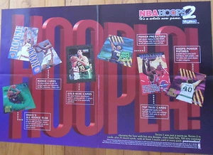 1995 Skybox NBA Hoops II, "HOOPLA! Ladenposter "Case-Topper" - Bild 1 von 3