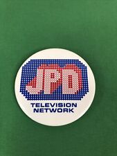 RÉSEAU DE TÉLÉVISION JPD vintage Flair Button Pin