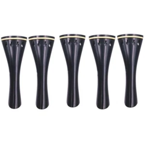 5 piezas 4/4 Violín Cordal Madera Ébano Natural Violín Piezas/Accesorios - Imagen 1 de 2
