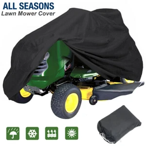 Cubierta impermeable para cortacésped exterior UV protector solar ajuste universal cubierta para tractor - Imagen 1 de 15