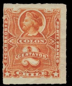 CHILE 21 - Christoph Kolumbus "1877 Printing" (pa75731) - Bild 1 von 1