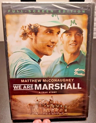 We Are Marshall DVD NEW Matthew McConaughey College Football Sports Biography FS - Image 1 of 2