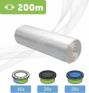 200m. ECO Nappy Bin Refills compatible with Tommee Tippee TEC, Twist & Click - Picture 1 of 7