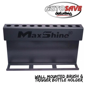 MAXSHINE WALL MOUNTED BRUSH & TRIGGER BOTTLE HOLDER - CLEANING AND DETAILING - Picture 1 of 1