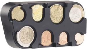 NUR HEUTE Münzhalter Münzsortierer,Münzsammler,Münzspender,Münzbox,Euro,NEU, - Bild 1 von 4