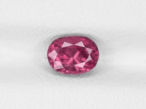 IGI zertifiziert Pakistan rosa Saphir 1,18 kt natürlich unbehandelt oval - Bild 1 von 9