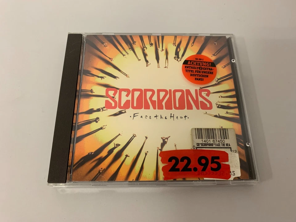 Scorpions – Face The Heat - 13 Track CD © 1993 - incl. Sticker: 2 Extra Tracks - Bild 1 von 3