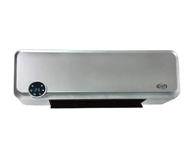 Termoventilatore a Parete Argo Stufa Elettrica Ceramico 2000W Silver Kompass - Immagine 1 di 2
