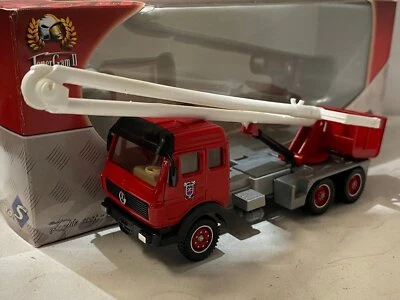 SOLIDO Mercedes Nacelle Ref.3149 1:60 camion vigili fuoco diecast - Immagine 1 di 4